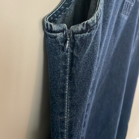 Vintage Denim Jumper Dress - Picture 7 of 8